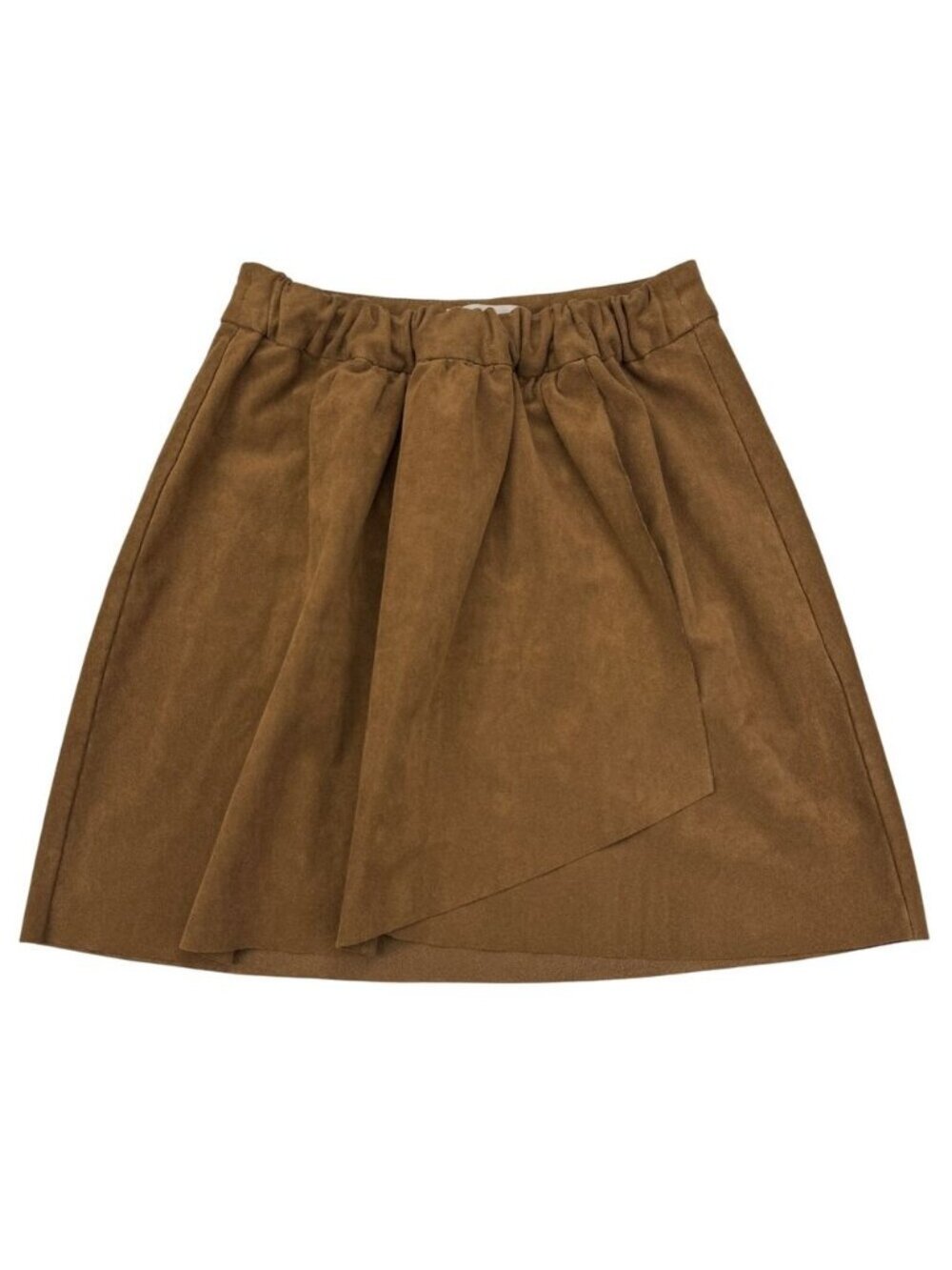 Aritzia Wilfred Free Nescher Mini Skirt Faux Suede Wrap - Picture 2 of 5